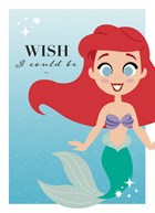 Ariel vriendschapskaart mermaid